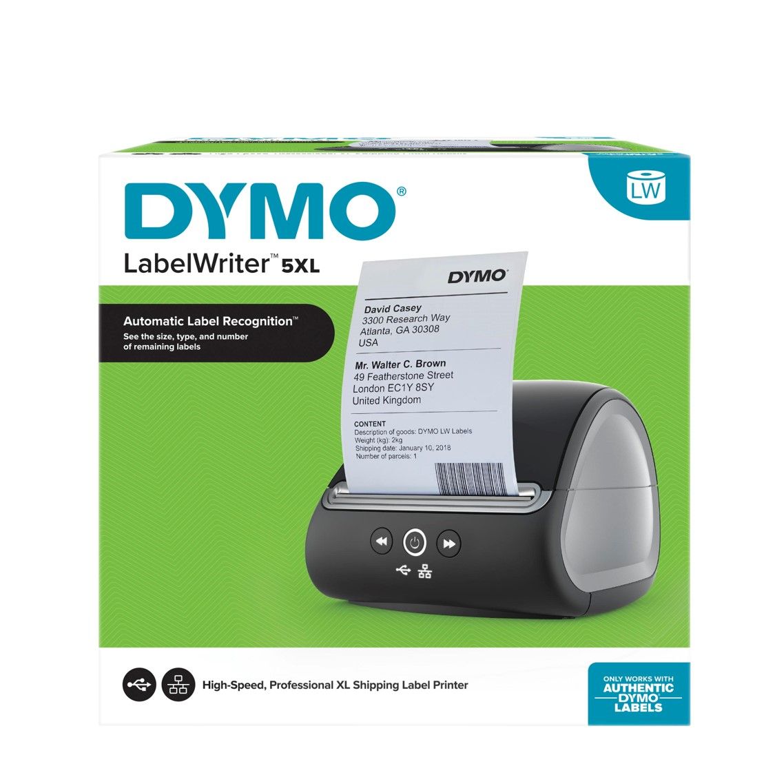 LABELWRITER DYMO 5XL LABEL PRINTER