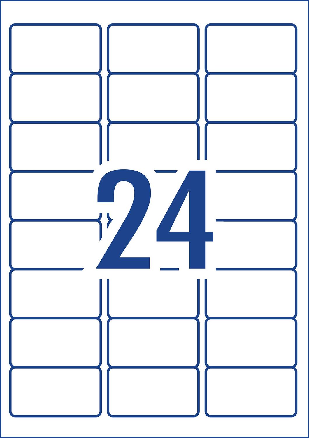 LABEL AVERY FSC INKJET J8159 ADDRESS 24UP PK25