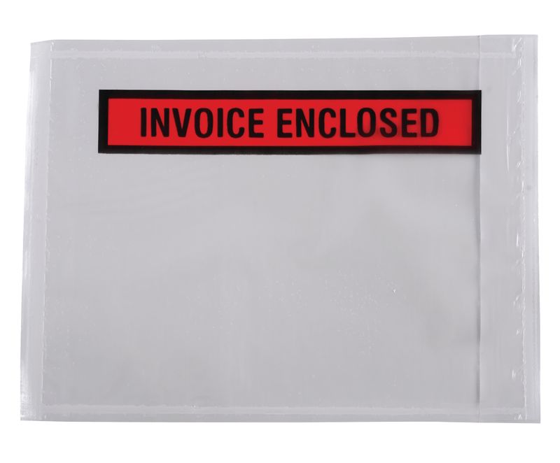 LABELOPES GNS 155X115MM INVOICE ENCLOSED W/ 20MM FLAP BX1000