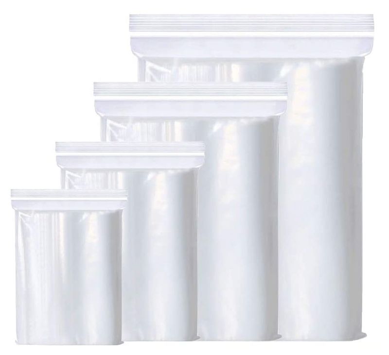 BAGS PLASTIC RESEALABLE GNS 40X50MM PK100