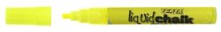 MARKER LIQUID CHALK TEXTA DRY WIPE BULLET YELLOW