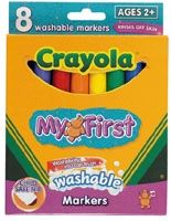 MARKER CRAYOLA JUNIOR WASHABLE PK8