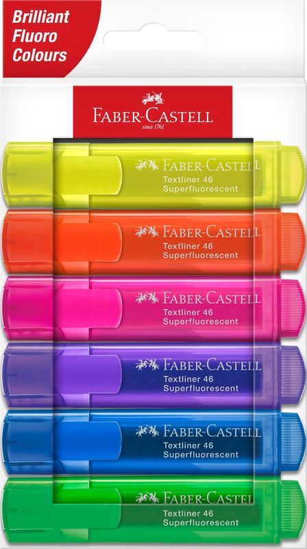 HIGHLIGHTER FABER-CASTELL TEXTLINER ICE WLT6