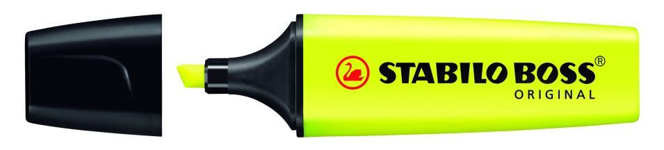 HIGHLIGHTER STABILO BOSS YELLOW
