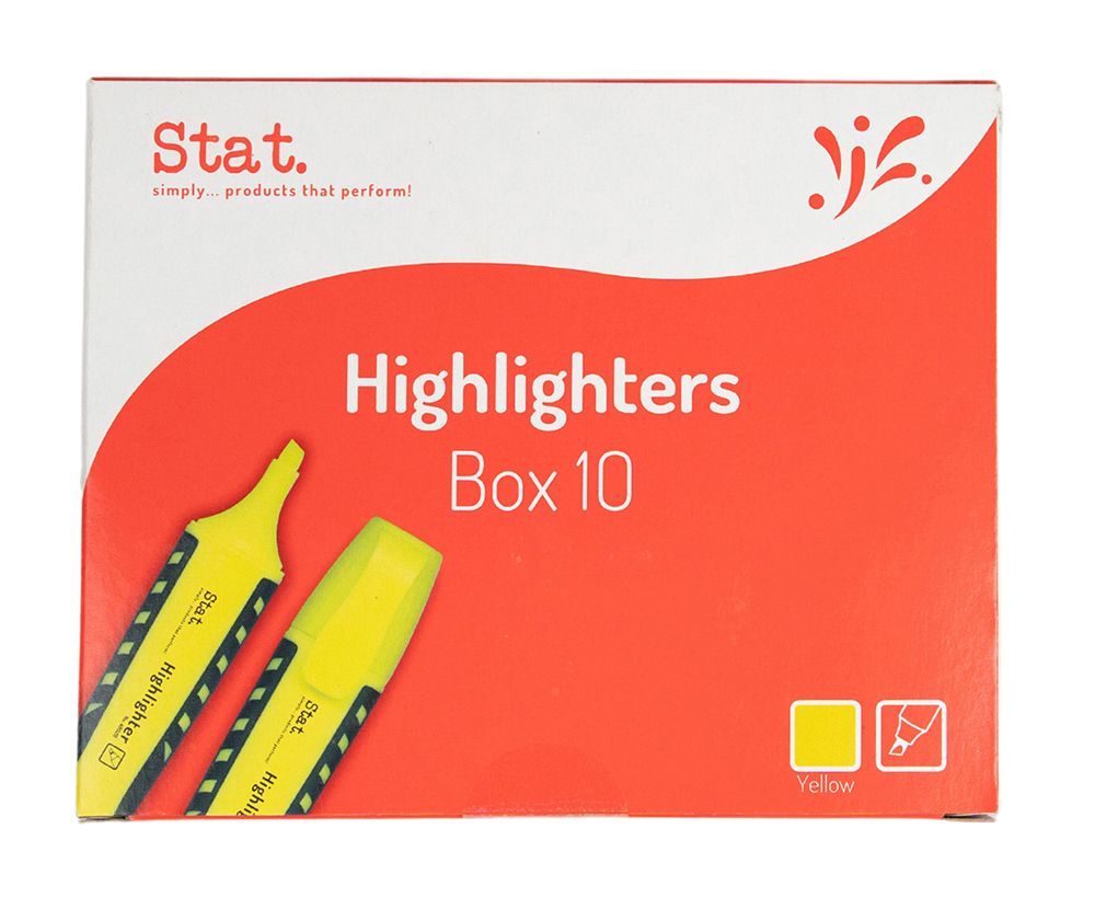 HIGHLIGHTER STAT YELLOW