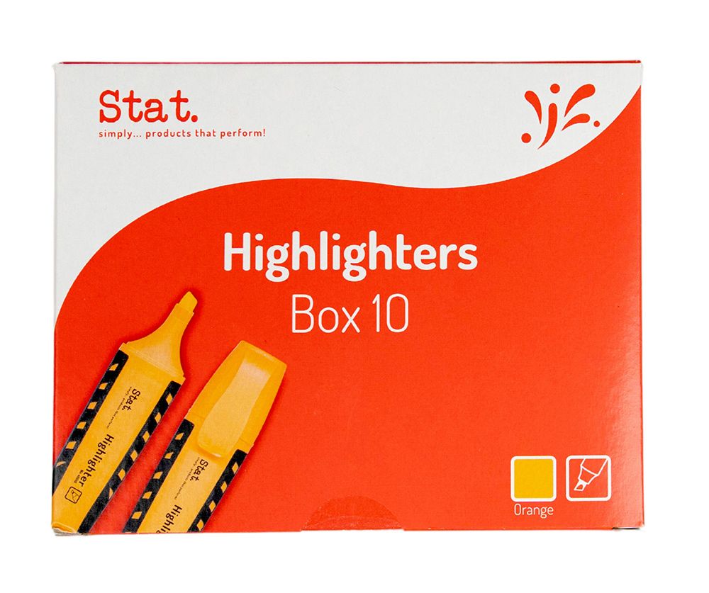 HIGHLIGHTER STAT ORANGE