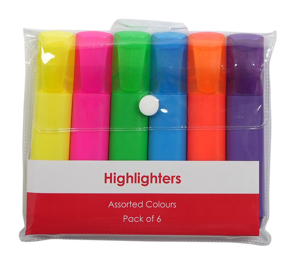 HIGHLIGHTER GNS BASIC ASSORTED WLT6