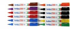 MARKER ARTLINE 700 PERMANENT 0.7MM BULLET NIB ASST BX12