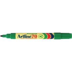 MARKER ARTLINE 70 PERMANENT 1.5MM BULLET NIB GREEN