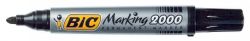 MARKER BIC MARKING 2000 PERMANENT 1.7MM BULLET TIP BLACK