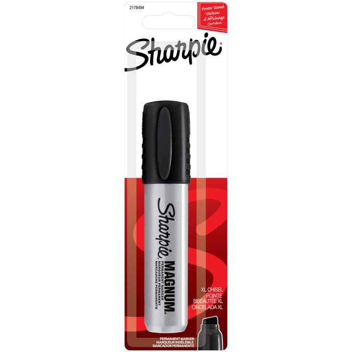 MARKER SHARPIE MAGNUM 44 PERMANENT HANGSELL BLACK PK1