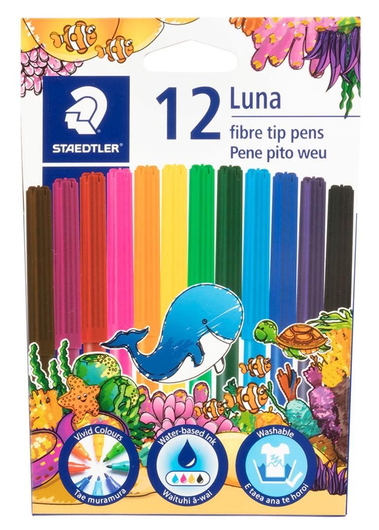 MARKER STAEDTLER LUNA 2MM FIBRE TIP WLT12