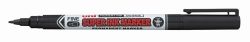 MARKER UNI SUPER INK OIL BASE 0.9MM TIP BLACK