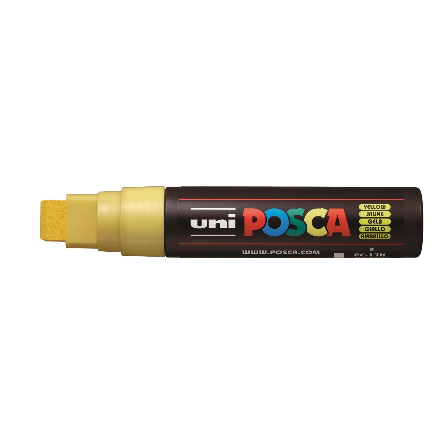 MARKER UNI POSCA PC17K 15MM YELLOW