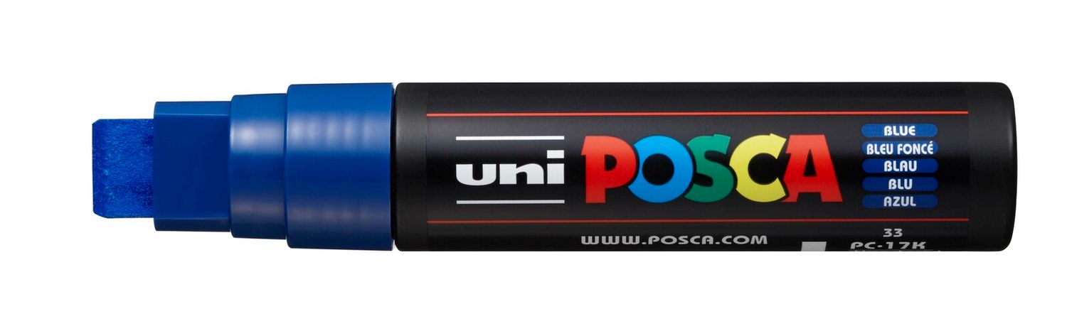 MARKER UNI POSCA PC17K 15MM BLUE