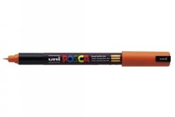 MARKER UNI POSCA PC1MR N/POINT 0.7MM ORANGE