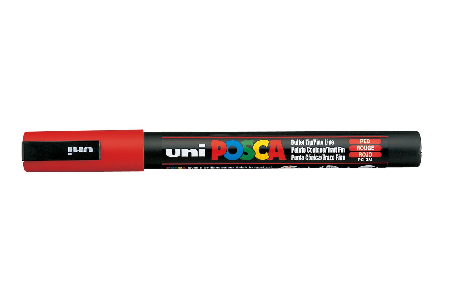 MARKER UNI POSCA PC3M BULLET TIP RED