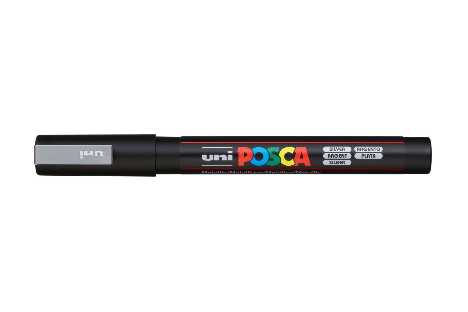 MARKER UNI POSCA PC3M BULLET TIP SILVER