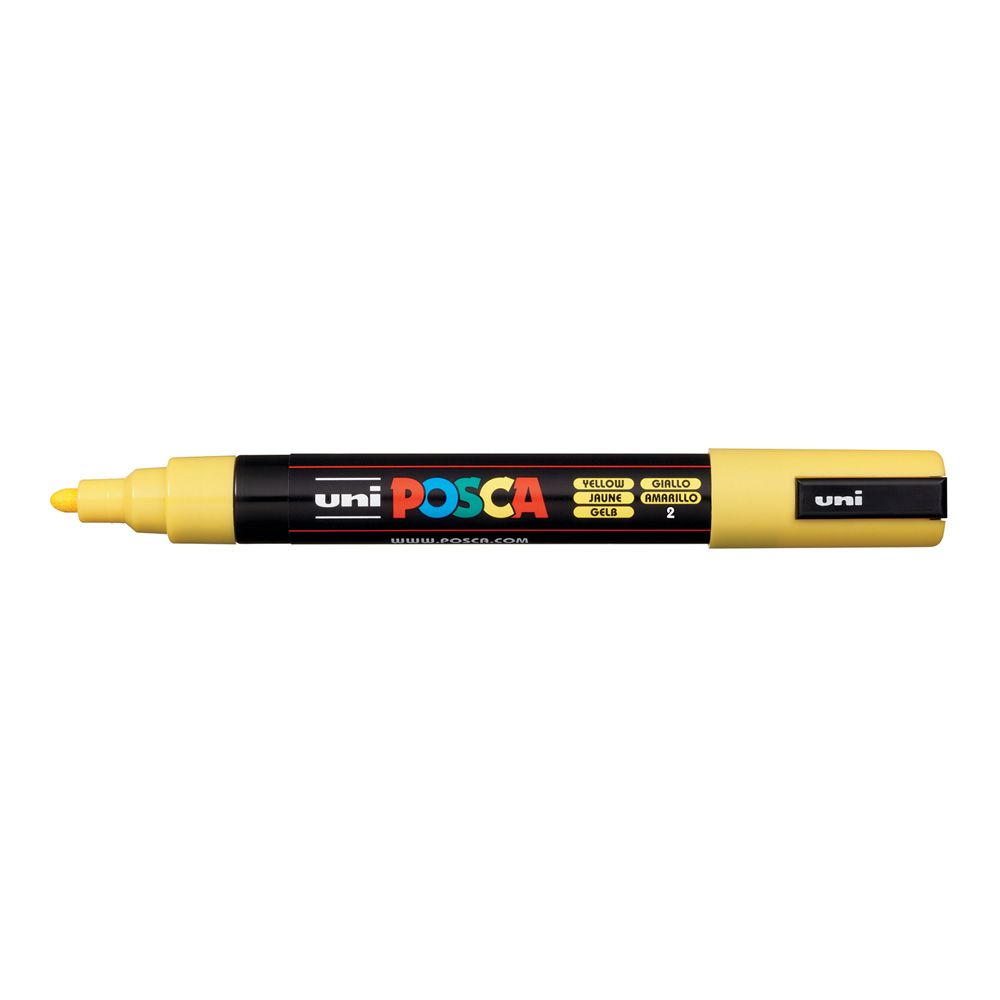 MARKER UNI POSCA PC5M BULLET TIP YELLOW