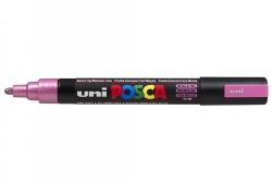 MARKER UNI POSCA PC5M BULLET TIP METALLIC PINK