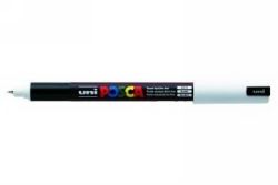 MARKER UNI POSCA PC-1MWH EXTRA FINE BULLET TIP WHITE