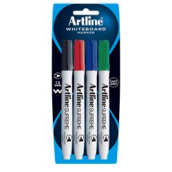 MARKER WHITEBOARD ARTLINE SUPREME ASST 4PK