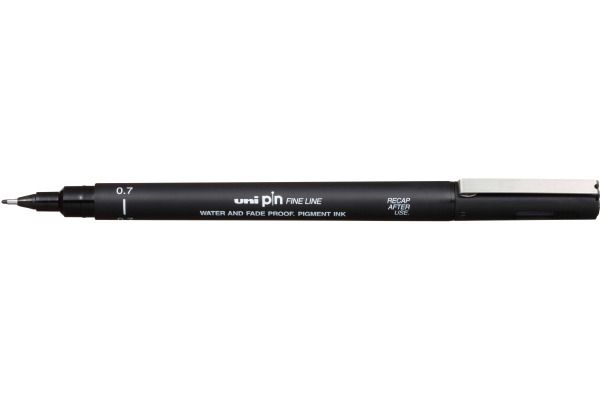 PEN DRAWING UNI PIN 200 FINE LINE 0.7MM BLACK