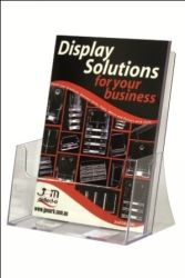 BROCHURE HOLDER DEFLECT-O A4 DESK EXTRA CAPACITY