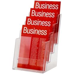 BROCHURE HOLDER ESSELTE A5 4 TIER FREESTANDING