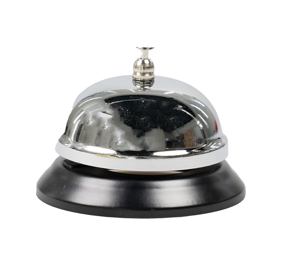 COUNTER/TABLE BELL STAT CHROME
