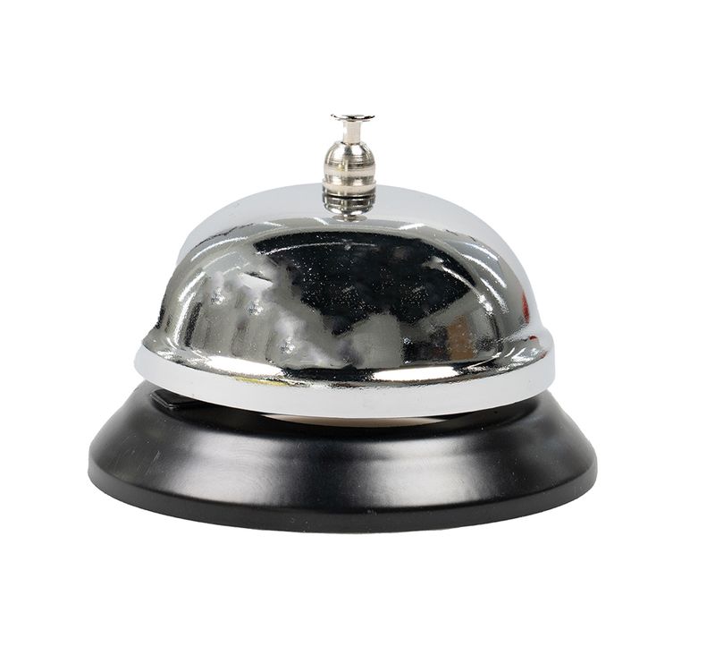 COUNTER/TABLE BELL STAT CHROME
