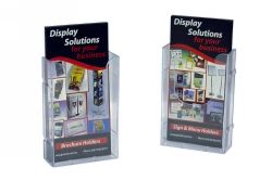 DEFLECT-O BROCHURE HOLDER DL LINKING WALL MOUNT 39512