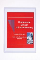 DOCUMENT PROTECTOR MARBIG A4 PVC WALL MOUNTABLE