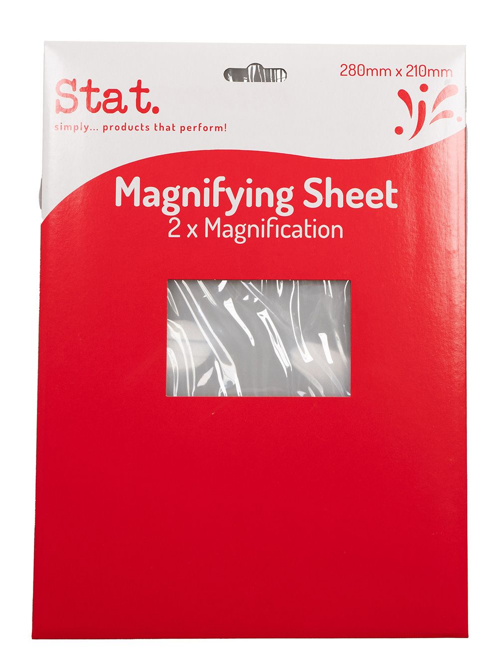 MAGNIFYING SHEET STAT 280MMX 210MM