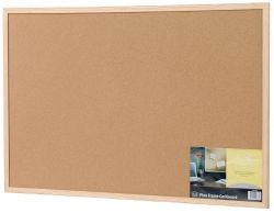 CORK BOARD QUARTET PINE FRAME 900X600MM