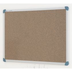 CORK BOARD PENRITE ALUM FRAME 900X600MM