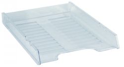 DOCUMENT TRAY ITALPLAST A4 SLIMLINE MULTI FIT CLEAR