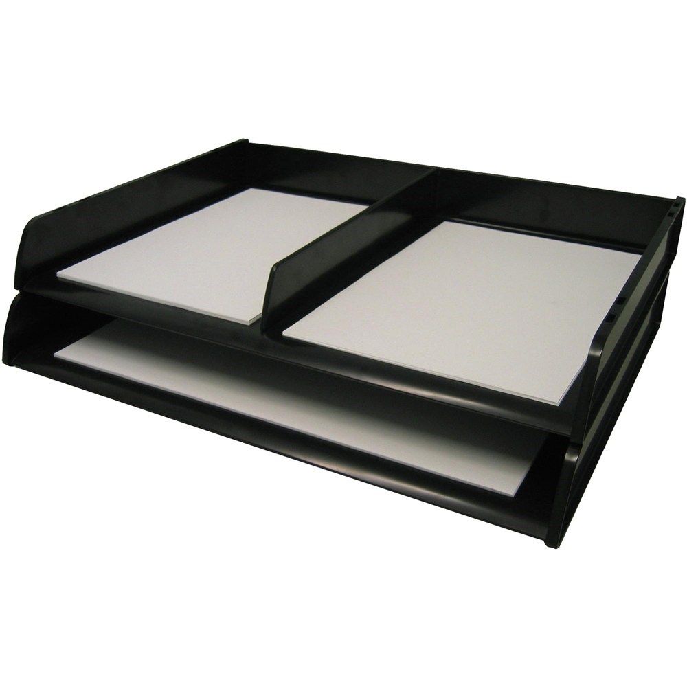 DOCUMENT TRAY ITALPLAST A3 BLACK