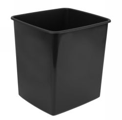 BIN WASTE ITALPLAST 15L FIRE RETARDANT BLACK