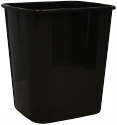 WASTE BIN ITALPLAST 32L BLACK