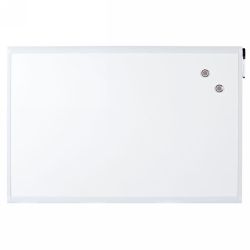 WHITEBOARD QUARTET 900X600MM BASIC WHITE