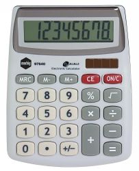 CALCULATOR MARBIG DESKTOP COMPACT 8 DIGIT SILVER