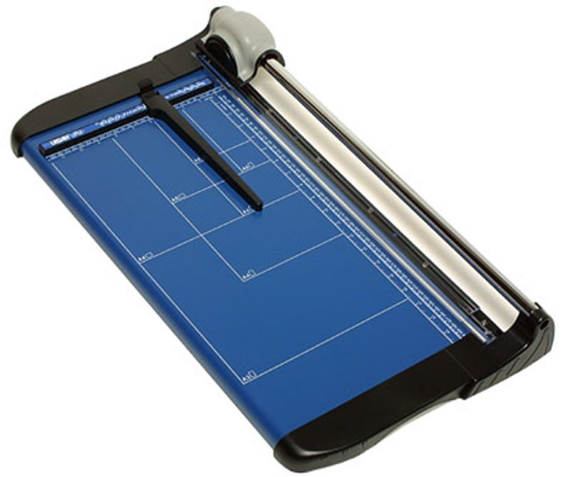 TRIMMER LEDAH A3 PROFESSIONAL METAL BASE 15SHT BLUE