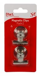 LETTER CLIPS MAGNETIC STAT 32MM PK2