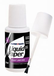 CORRECTION FLUID LIQUID PAPER BOND WHITE H'SELL
