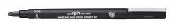 PEN UNI PIN 0.03MM FINELINER BLACK