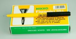 PEN NIKKO 99-L 0.4MM FINELINE BLACK