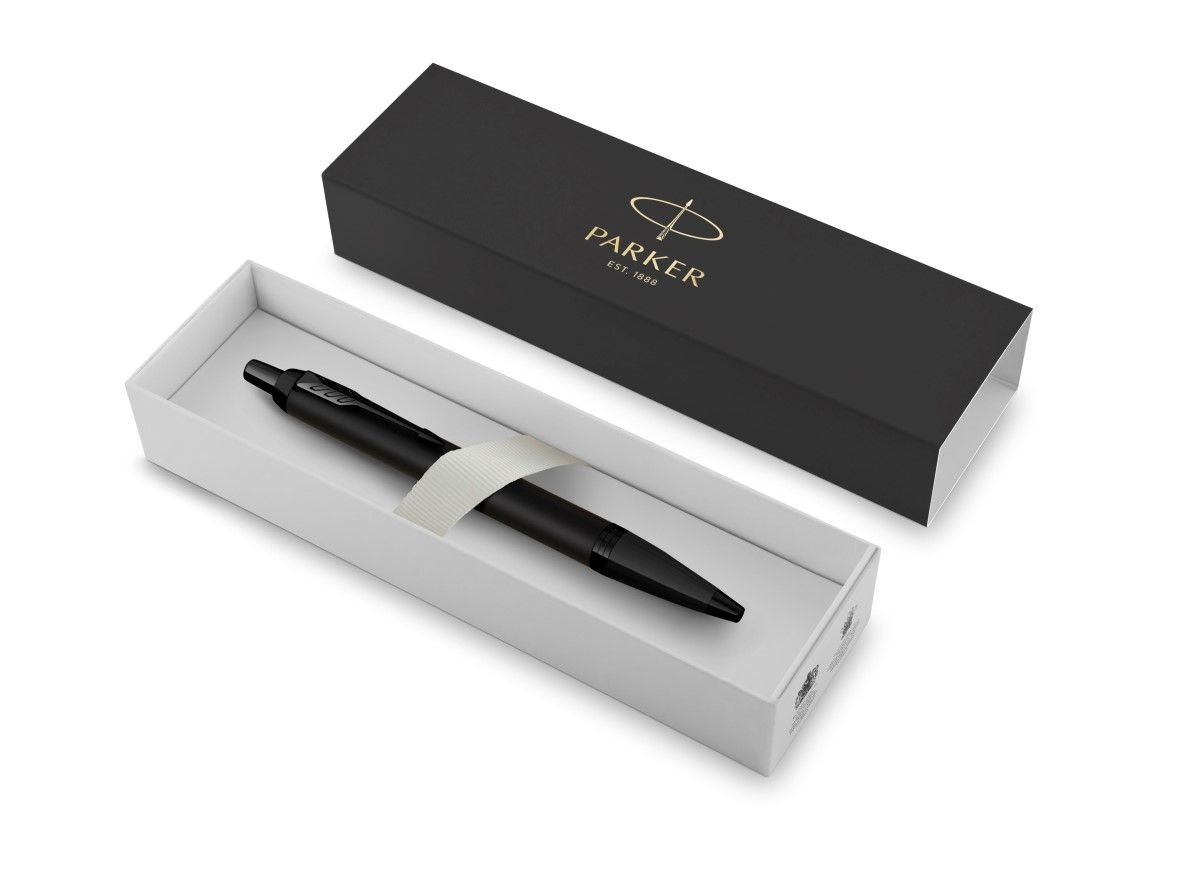 PEN PARKER IM ACHROMATIC BP MATT BLACK