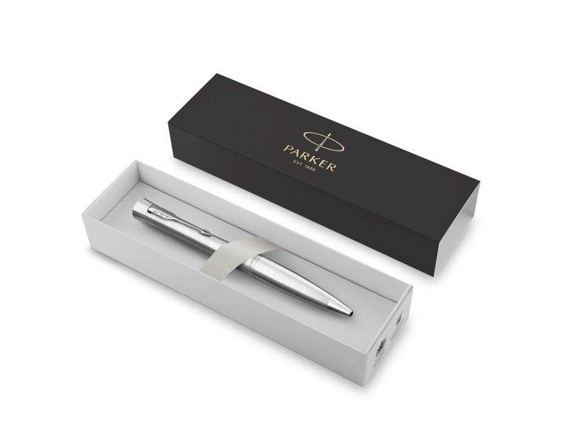 PEN PARKER URBAN TWIST METRO METALLIC CHROME TRIM BALLPEN GIFT BOX