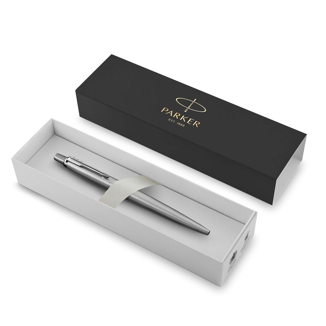 PEN PARKER JOTTER BALLPOINT STAINLESS STEEL CHROME TRIM